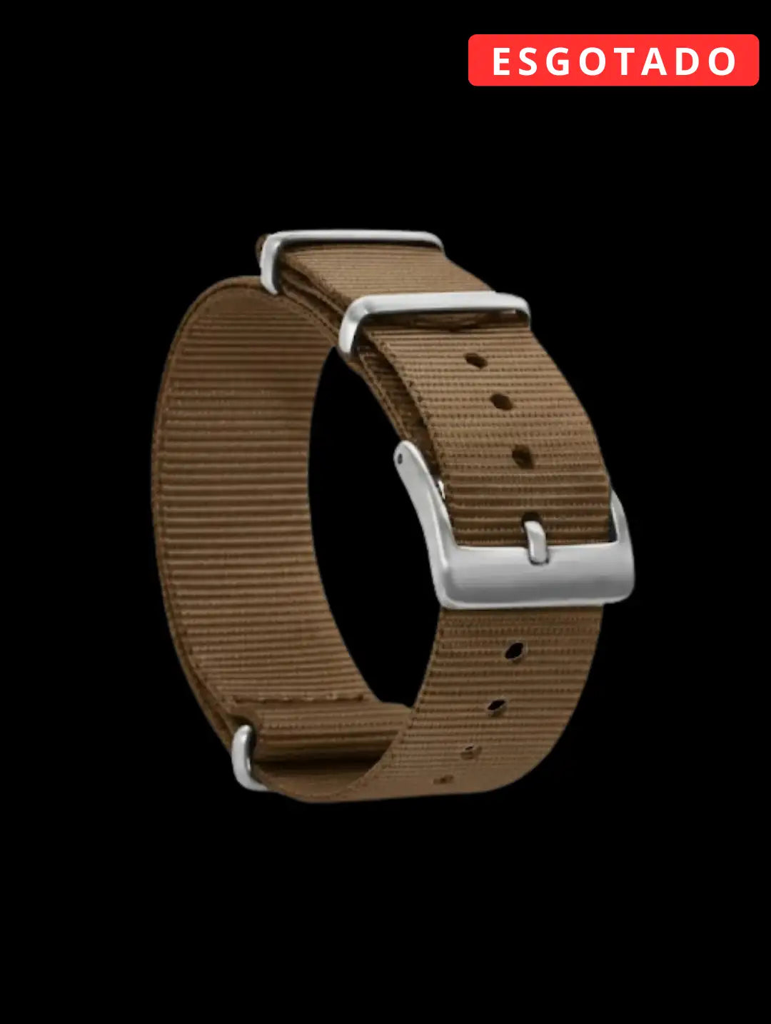 PULSEIRA NATO MILITARY MARROM COYOTE