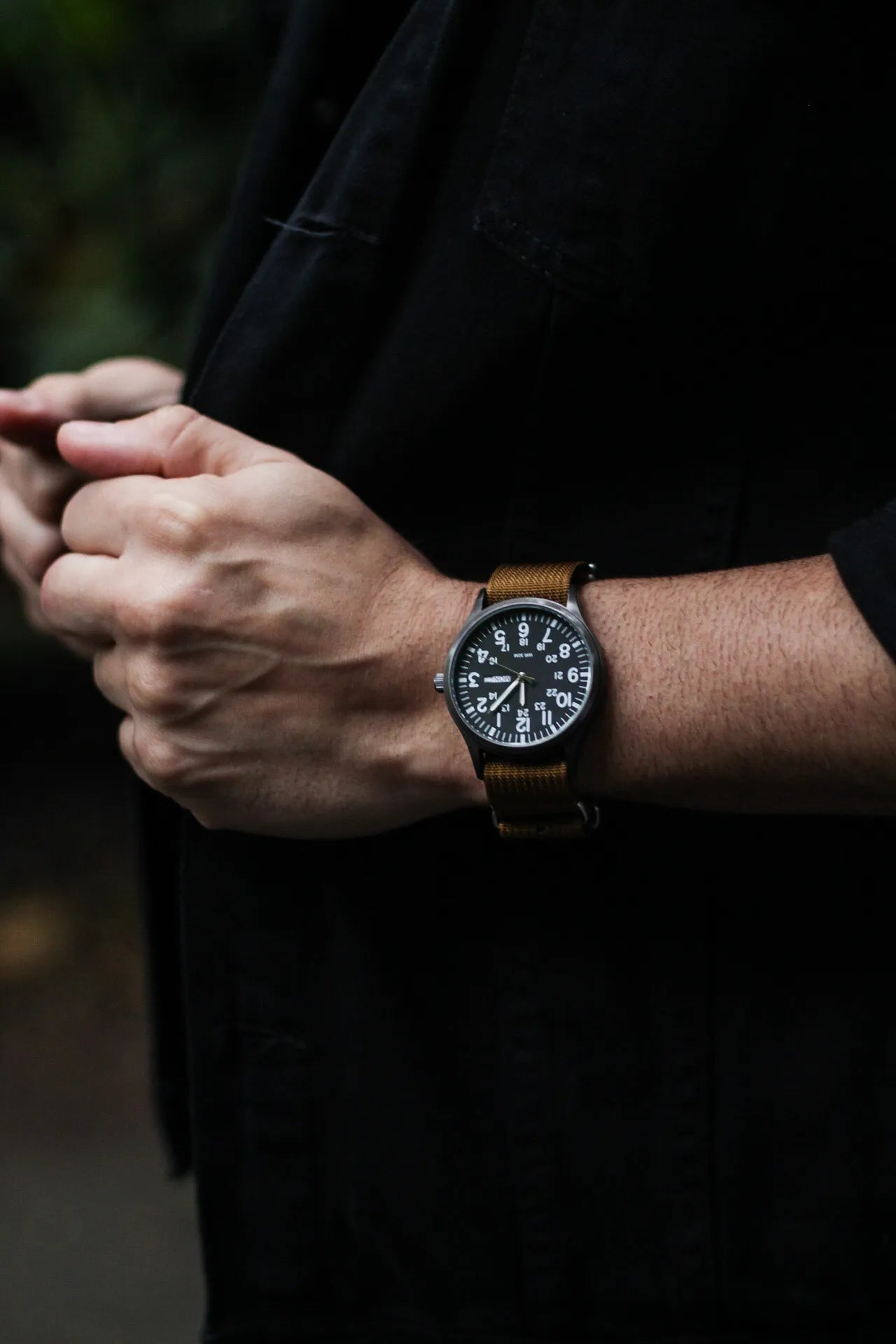 PULSEIRA NATO MILITARY MARROM COYOTE