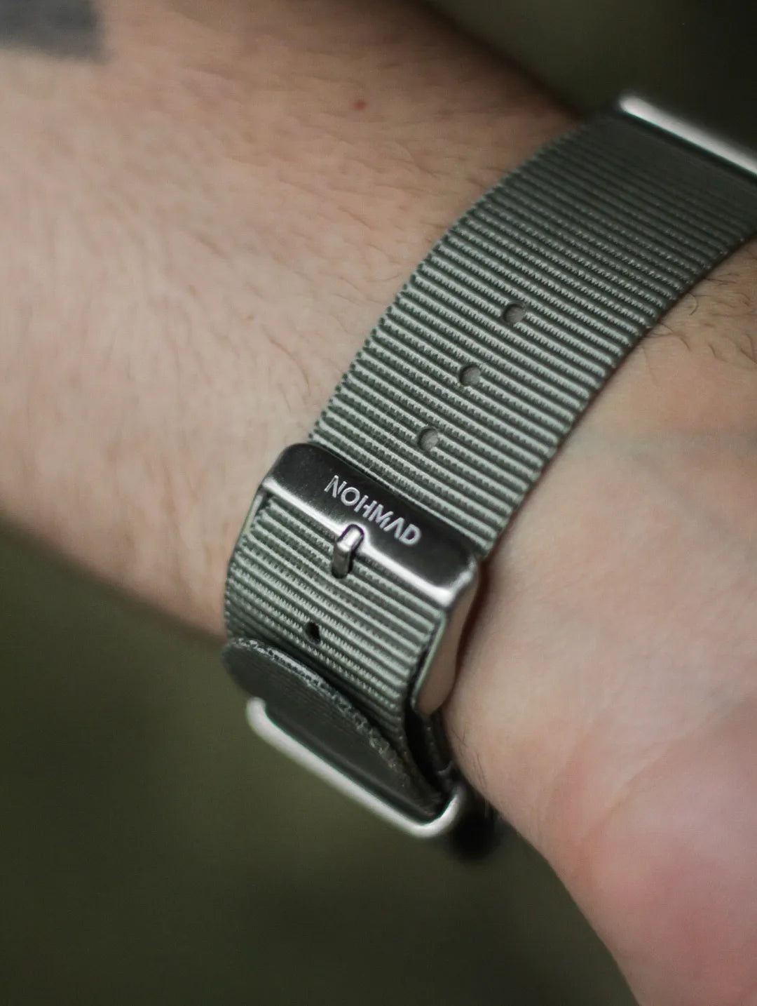 PULSEIRA NATO MILITARY CINZA