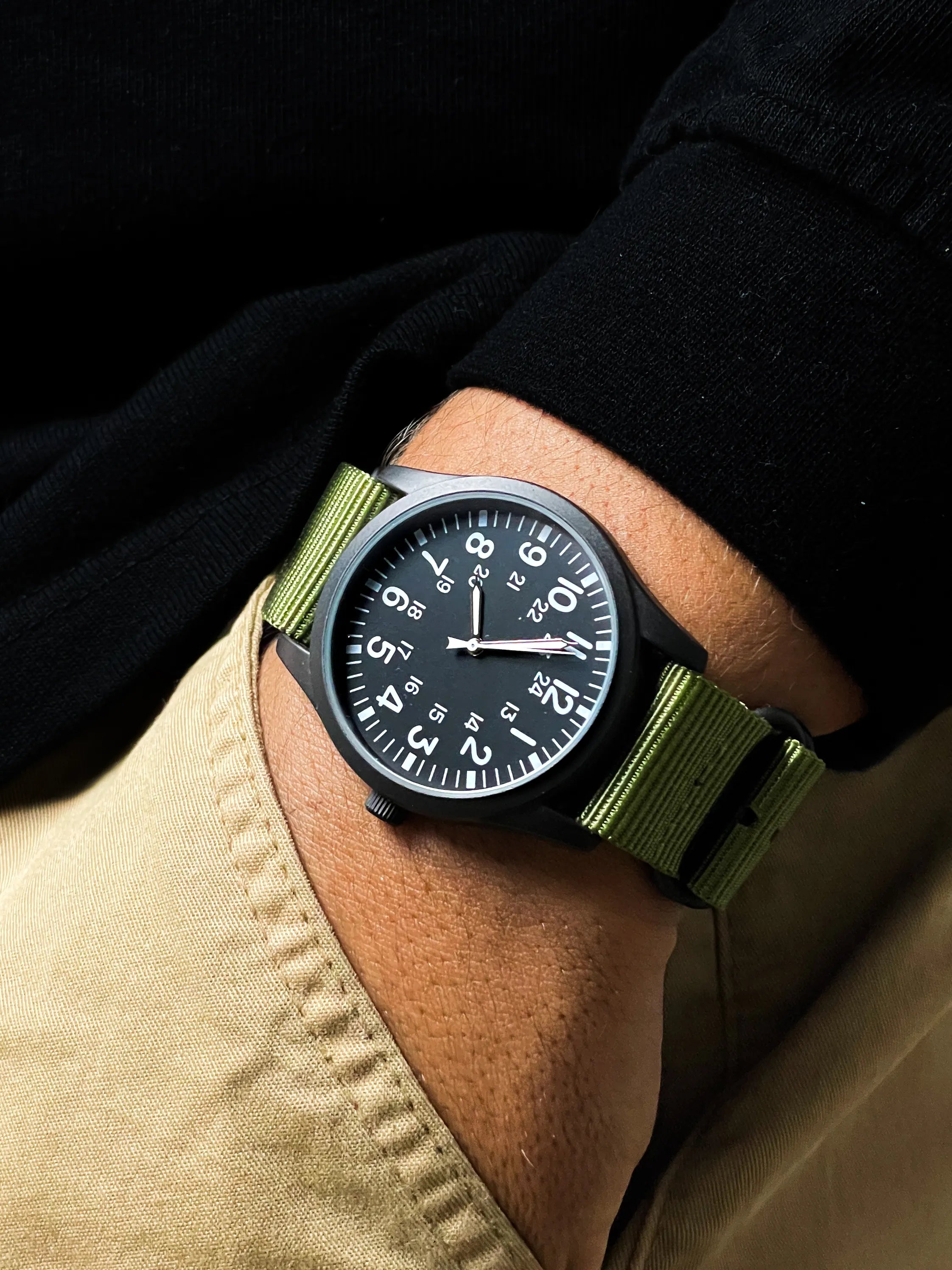 VANGUARD PRETO NATO MILITARY GREEN