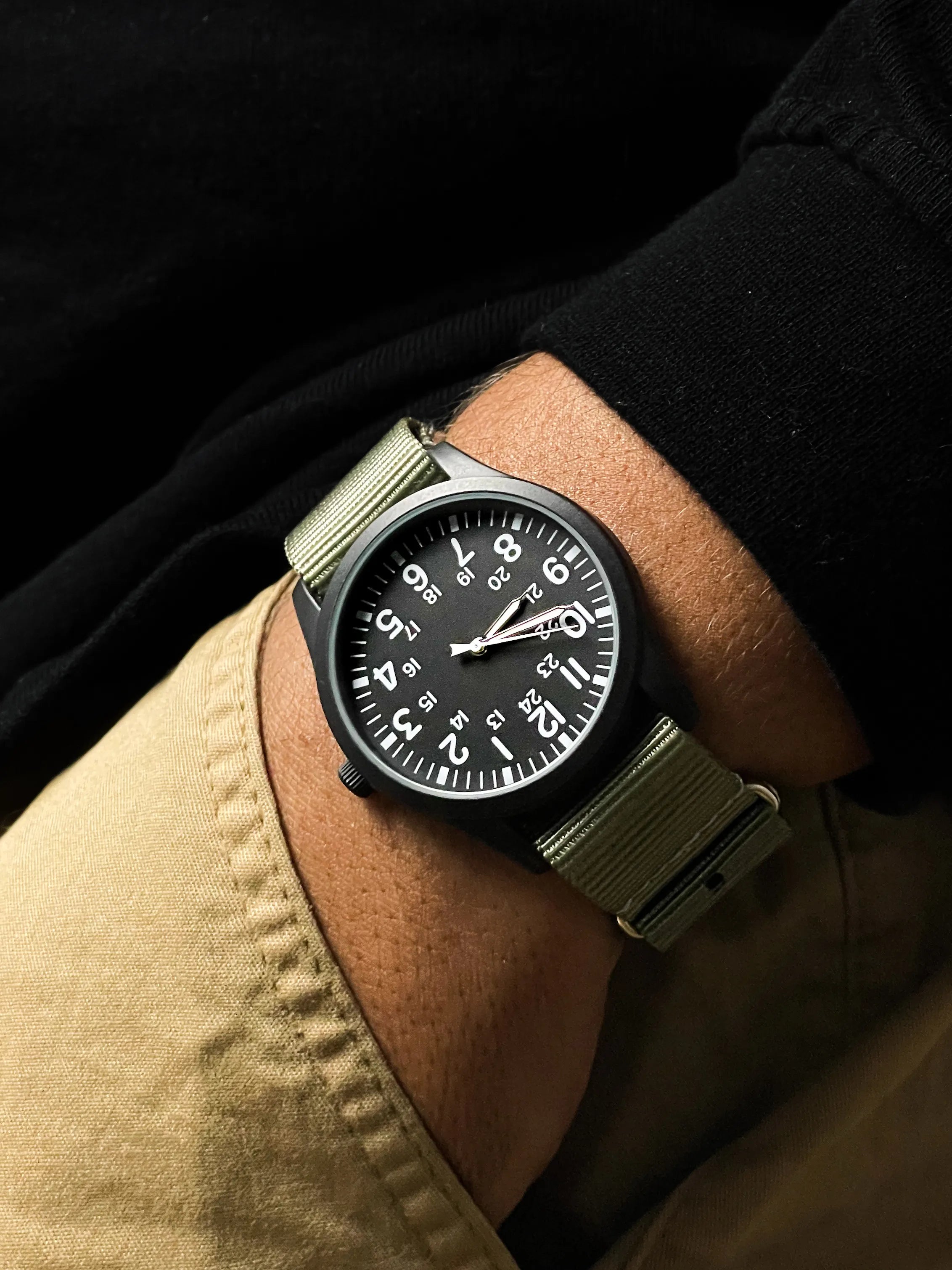 VANGUARD PRETO NATO KHAKI